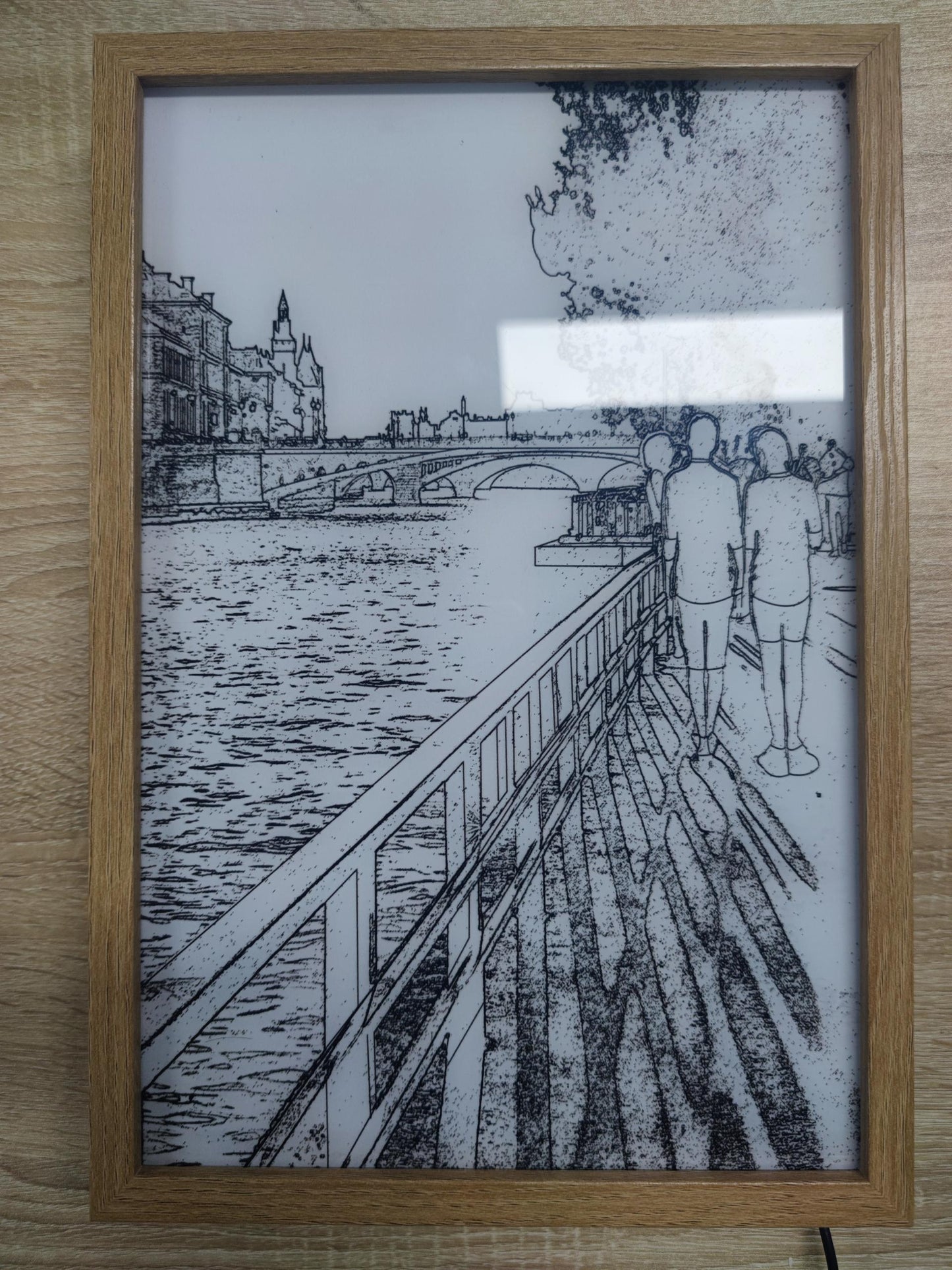 🖼 Colorable LED Light-Up Picture