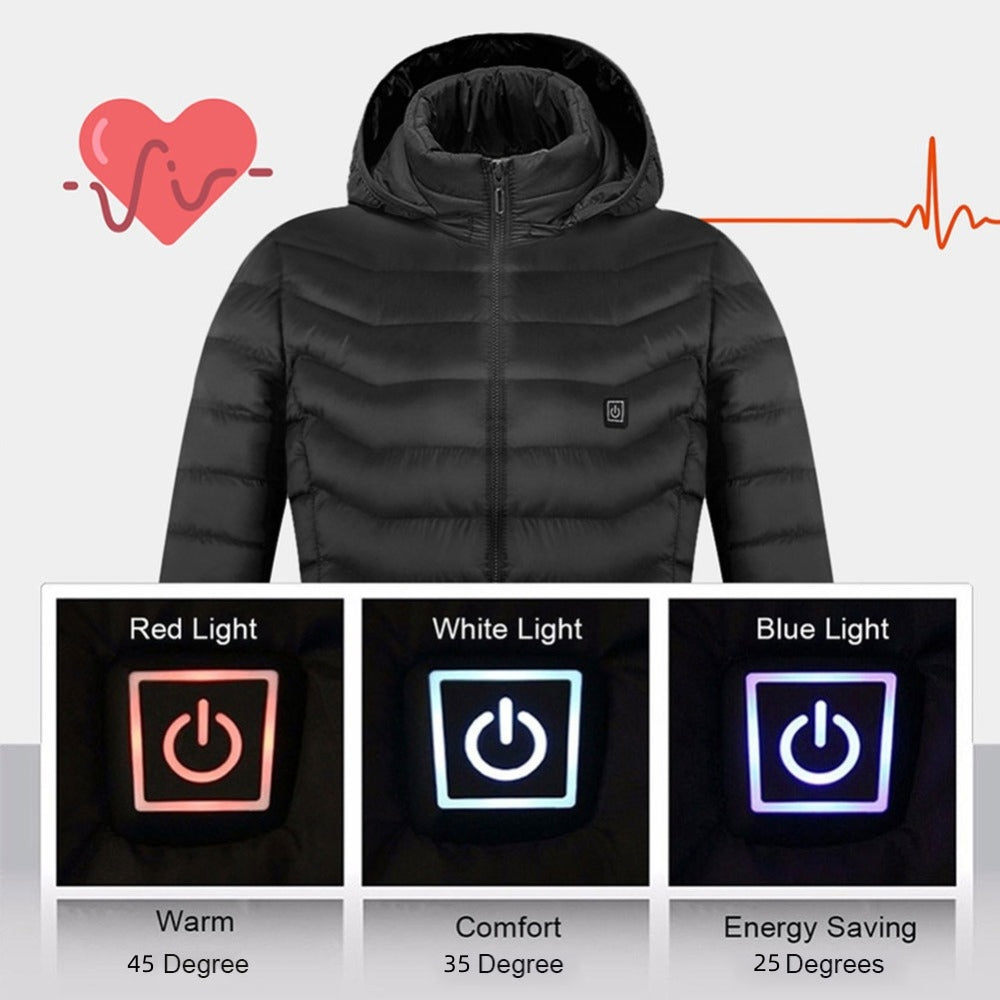 ♨️ New Electric Induction Heated Winter Jacket