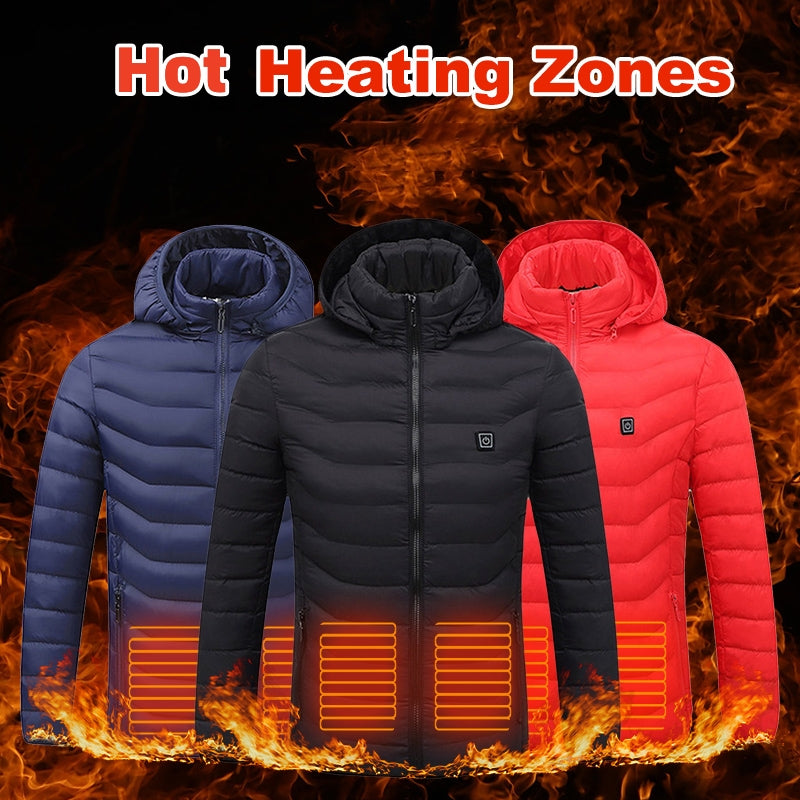 ♨️ New Electric Induction Heated Winter Jacket