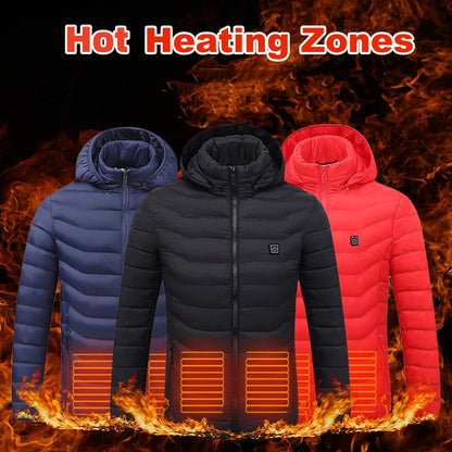 ♨️ New Electric Induction Heated Winter Jacket