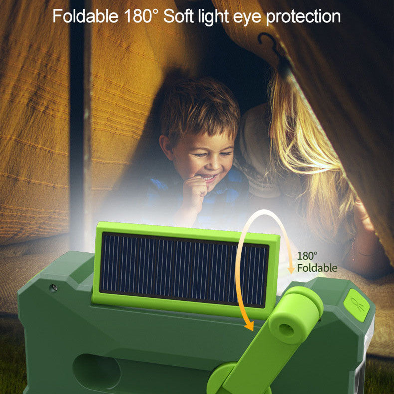 📻 Radio 4 en 1 Pack de Supervivencia [RADIO+LINTERNA+CARGA SOLAR+POWER BANK]