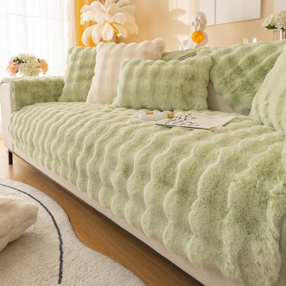 ⛄️ Wavy Sofa Cover with Ultra-Soft Coating [Super Stretchy]