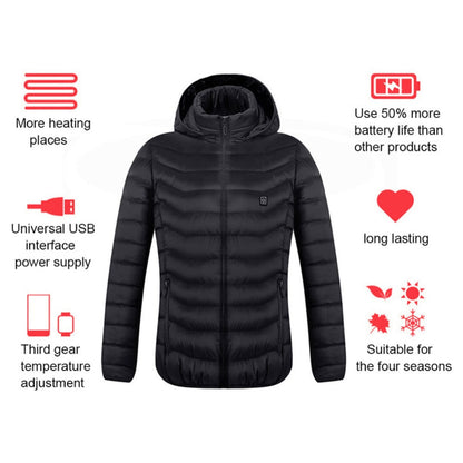 ♨️ New Electric Induction Heated Winter Jacket