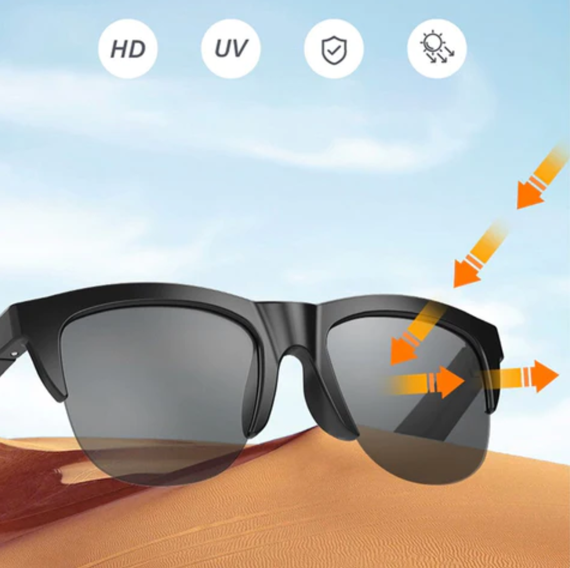 🕶 Smart Glasses 2.0 With Bluetooth Connectivity 📦