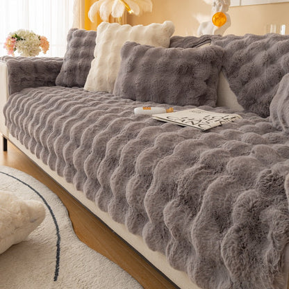 ⛄️ Wavy Sofa Cover with Ultra-Soft Coating [Super Stretchy]