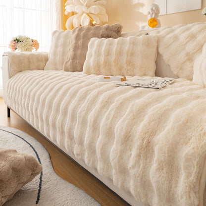⛄️ Wavy Sofa Cover with Ultra-Soft Coating [Super Stretchy]