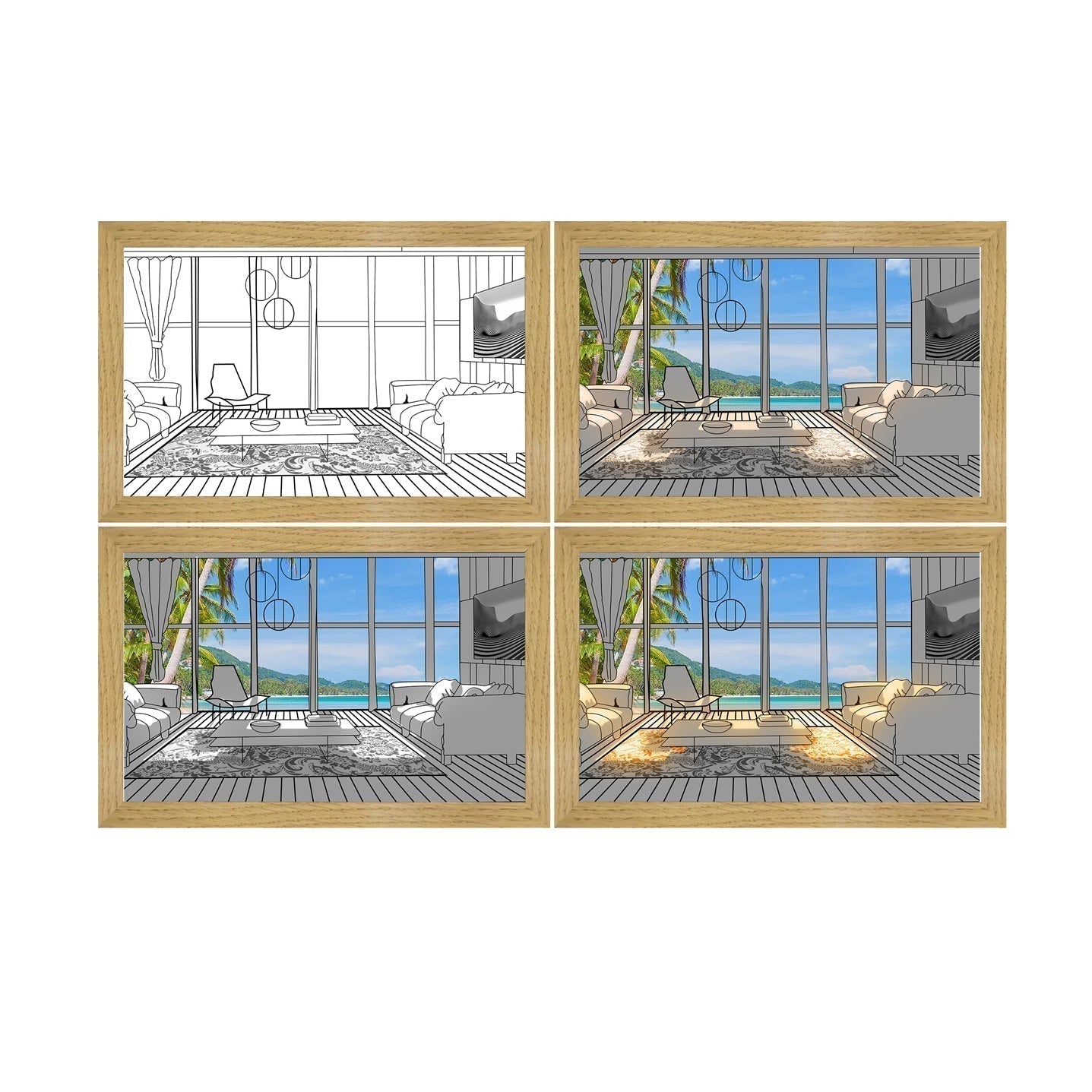 🖼 Colorable LED Light-Up Picture