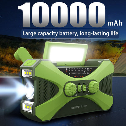 📻 Radio 4 en 1 Pack de Supervivencia [RADIO+LINTERNA+CARGA SOLAR+POWER BANK]