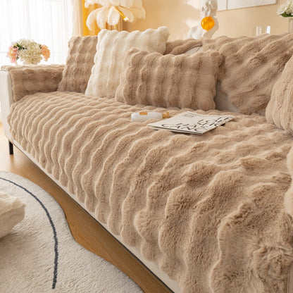⛄️ Wavy Sofa Cover with Ultra-Soft Coating [Super Stretchy]