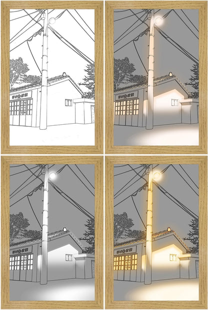 🖼 Colorable LED Light-Up Picture